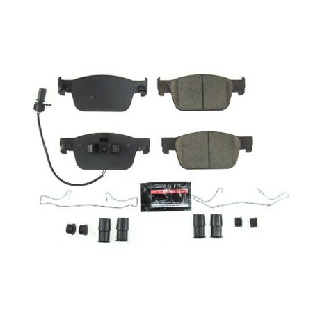 Powerstop BRAKE PADS FMSI Number D1953; Carbon Fiber Infused Ceramic; Set Of 4; With Hardware Z23-1953